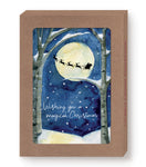 Santa In The Sky Boxed Cards