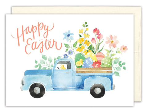 Happy Easter Truck Easter Card